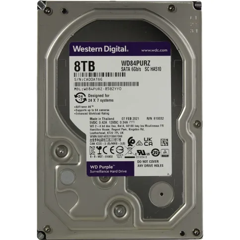 Western Digital Purple 8TB (WD84PURZ) фото 1