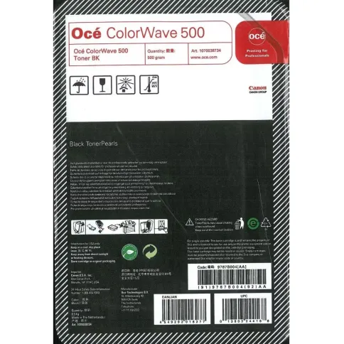 Тонер-картридж/ Oce ColorWave 500 Black, 500g фото 1