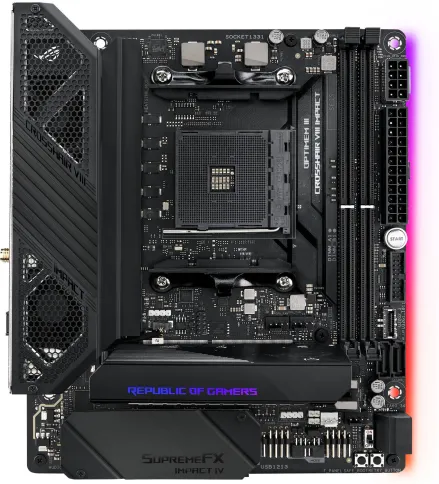 ASUS ROG CROSSHAIR VIII IMPACT фото 1
