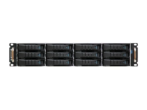 Серверный корпус/ RSC-2ET, 2U, 12xSATA/SAS HS 3,5/2,5" universal bay + фото 2