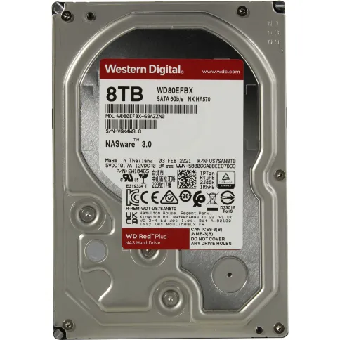 Western Digital Red Plus 8TB (WD80EFBX) фото 2