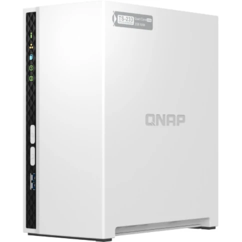 Сетевое хранилище без дисков/ SMB QNAP TS-233 NAS 2 HDD trays. ARM 4-c фото 3