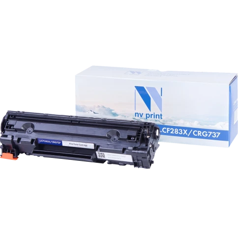 Тонер-картридж NVP NV-CF283X/NV-737 универсальные для HP/Canon Lase фото 1