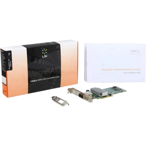 Контроллер MegaRAID SAS 9380-8E/ LSI MegaRAID SAS 9380-8E SGL (8-Port фото 5