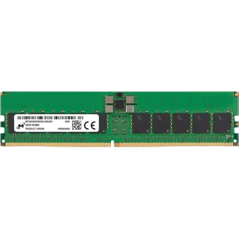 Память оперативная/ Micron 96GB DDR5 6400 MT/s CL52 DR ECC Registered фото 1