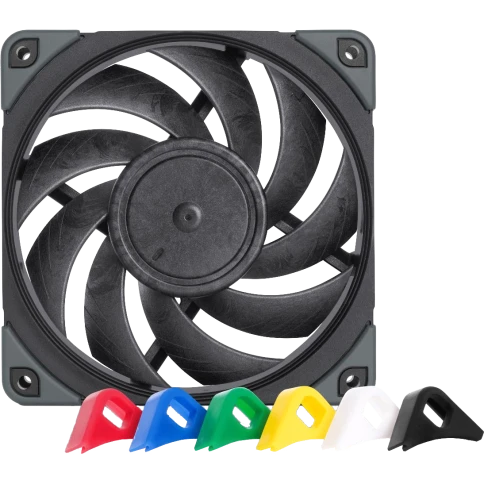 Кулер для корпуса/ Case Cooler Noctua NF-A12x25 PWM chromax.black.swap (120x120x25mm,... фото 1