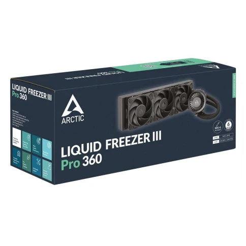 Жидкостная система охлаждения Arctic Cooling Liquid Freezer III Pro 360... фото 8