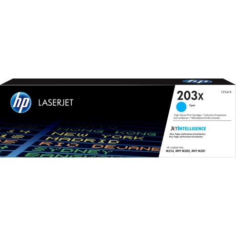Тонер-картридж/ HP 203X Original Cyan LaserJet Toner Cartridge фото 1