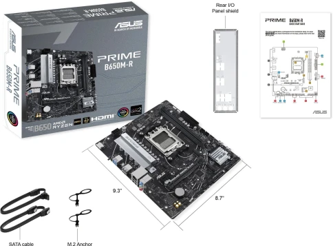 ASUS PRIME B650M-R фото 7