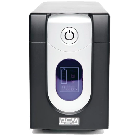 ИБП Powercom IMD-2000AP, LCD, линейно-интерактивный, 2000 ВA, 1200 Вт, 4 розетки IEC320 C13 с резервным питанием,  2 розетки IEC320 C13 с фильтрацией, USB, защита RJ45/RJ11, ШхГхВ 130х382х192мм, 14.5 кг/ UPS Powercom IMD-2000AP, LCD, Line Interactive, 200 фото 2