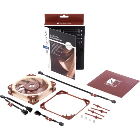 Кулер для корпуса/ Case Cooler Noctua NF-A12x25 PWM (120x120x25mm, 4-pin... фото 4