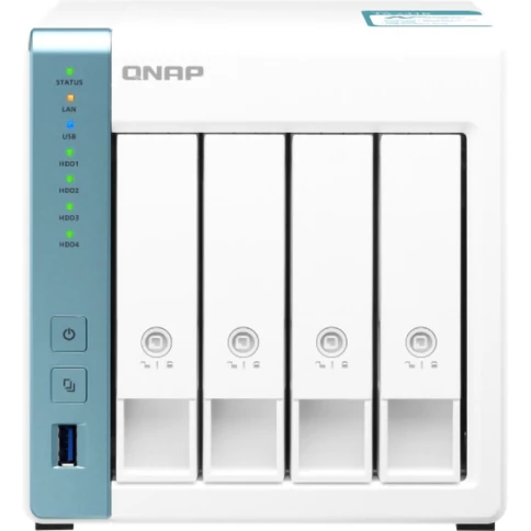 Сетевое хранилище без дисков/ SMB QNAP TS-431K NAS 4 HDD trays. Alpine фото 1