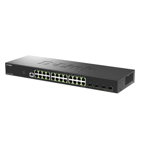 Коммутатор/ Управляемый L2 коммутатор, 24x1000Base-T, 4x10GBase-X SFP+, защита от статического... фото 2