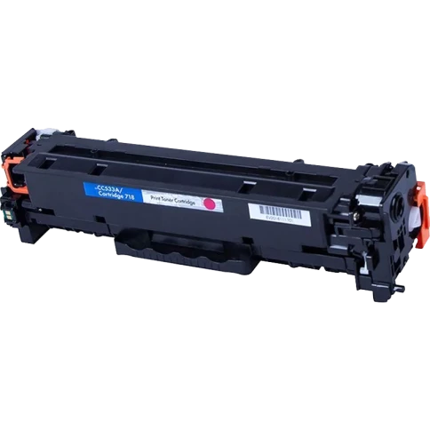 Тонер-картридж NVP NV-CC533A/NV-718 Magenta универсальные для HP/Ca фото 1