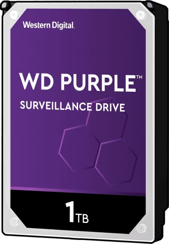 Жесткий диск/ HDD WD SATA3 1Tb Purple Video IntelliPower 64Mb (clean p фото 1