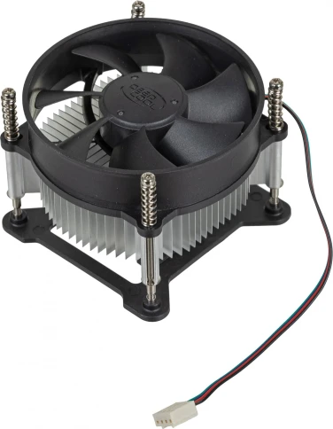 Кулер Deepcool CK-11508 PWM Soc-1151/1200 черный 4-pin 17-30dB Al 65W... фото 1