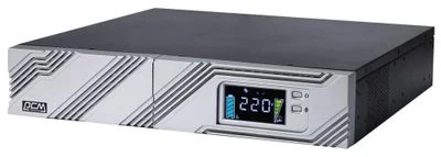Источник бесперебойного питания Powercom Smart King RT SRT-1000A LCD 900Вт 1000ВА черный фото 1