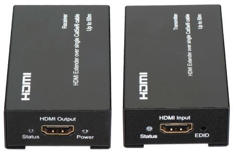 Приёмник/ OSNOVO Комплект для передачи HDMI по одному кабелю витой... фото 1