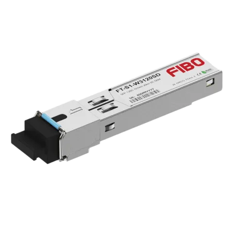 Трансивер/ FIBO FT-S1-W3120SD SFP модуль WDM, 1.25G, 20 км, TX 1310 нм фото 1