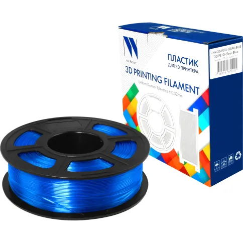 NV-PRINT NV-3D-PETG-CLEAR-BLUE фото 4