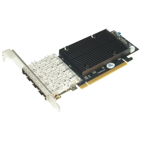 Сетевая карта/ 25G Quad Port SFP28 PCIe Ethernet Adapter with... фото 1