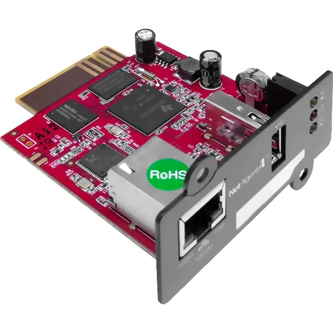 SNMP карта Megatec DS807 (NetAgentS) с портом RJ45 ETH 1Gbit и USB, ср фото 4
