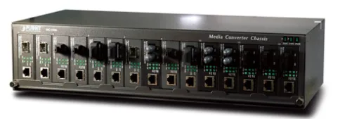 MC-1500 шасси для уставнки медиаконвертеров/ 15-slot 19" Media Convert фото 1