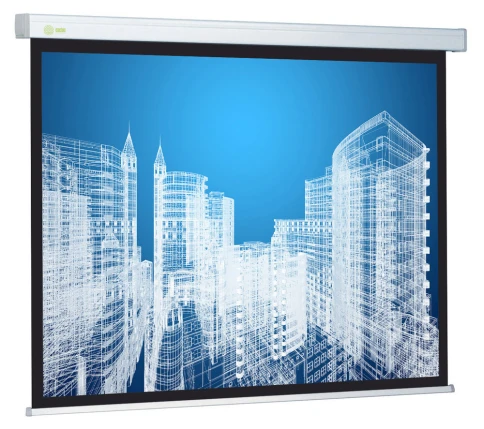 Экран Cactus 183x244см Wallscreen CS-PSW-183x244 4:3 настенно-потолочный рулонный белый фото 1
