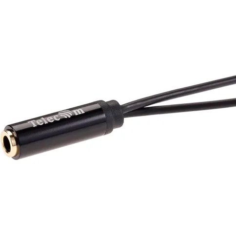 Адаптер-переходник Telecom Jack 3.5 mm F/2 x Jack 3.5 mm M (TAV205M-0. фото 5