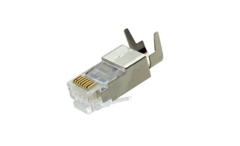 Разъемы RJ-45 для экранированной витой пары CAT6, калибр проводника 23 фото 1