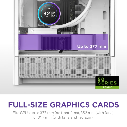 NZXT H3 Flow CC-H31FW-01 фото 4