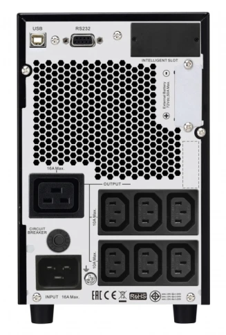 ИБП APC Easy UPS On-Line SRVS, 3 кВА, 230 В, без встроенных батарей фото 1