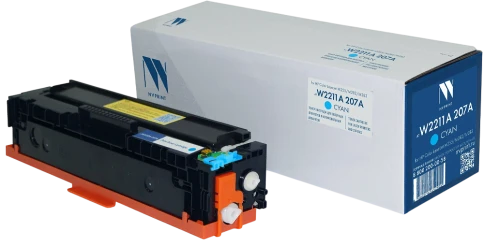 Картридж NVP совместимый NV-W2211A 207A Cyan до версии fw20220729 фото 1
