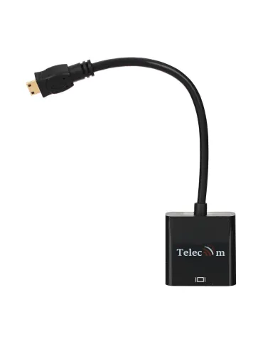 VCOM VGA (f) - mini-HDMI (m) 0.15м фото 2