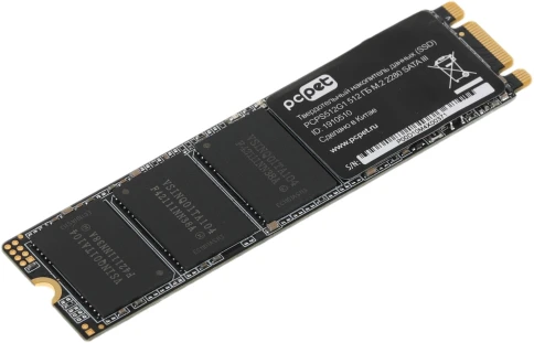 Твердотельный накопитель PC Pet SATA-III 512GB PCPS512G1 M.2 2280 OEM... фото 1