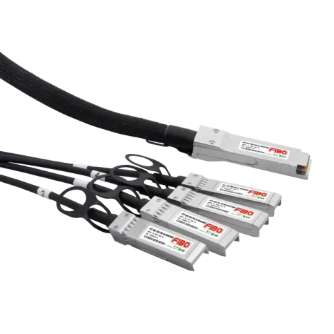Кабель/ FIBO FT-Q100-4S25-DAC3m QSFP28 100G x 4SFP28 25G DAC модуль, м фото 1
