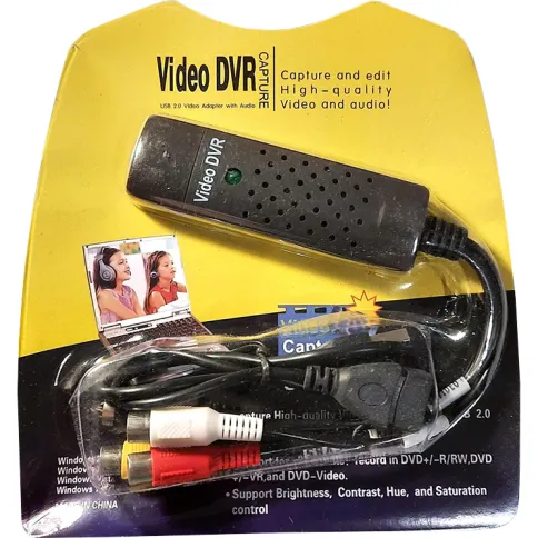 Кабель-переходник VCOM USB 2.0 (m)/3 x RCA (m)/S-Video (m) - 0.09 м (D фото 8