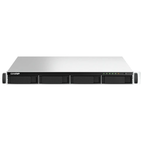 Сетевое хранилище без дисков/ SMB QNAP TS-464U-RP-8G NAS 4 HDD trays, фото 1