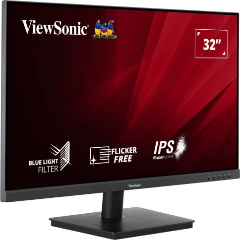 Монитор ViewSonic 31.5" VA3209-MH черный IPS LED 4ms 16:9 HDMI M/M мат фото 3