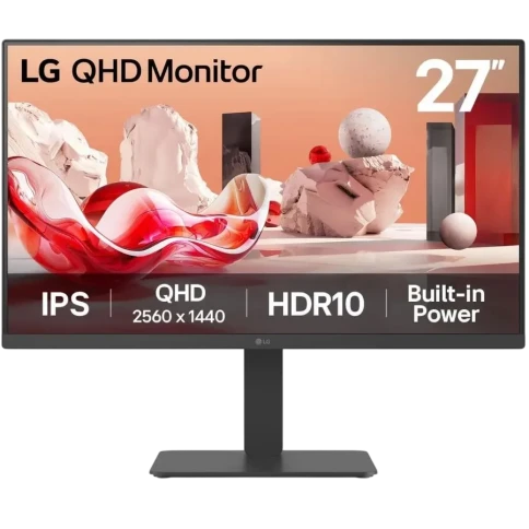 Монитор LG 27BA45QB-B 27"/ LG 27BA45QB-B 27'', 2560x1440, IPS, 178x178 фото 1