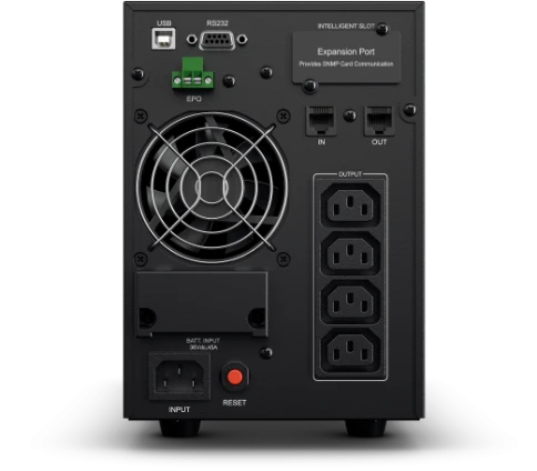 Источник бесперебойного питания/ UPS CyberPower OLS1500E Online Tower 1500VA/1350W USB/RS-232/(4 IEC С13) фото 2