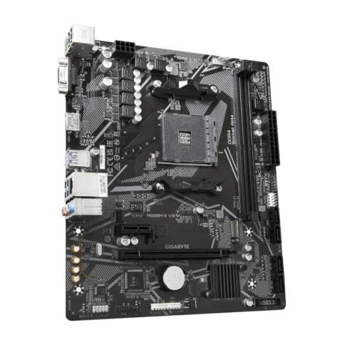Материнская плата/ MB GIGABYTE AMD A520 sAM4, 2xDDR4(64GB), D-SUB/HDMI фото 1