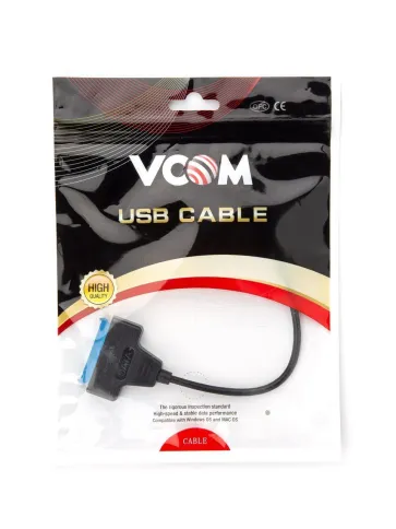 VCOM USB 3.2 Type-AM to SATA фото 4