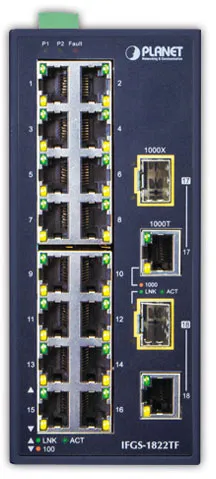Коммутатор PLANET IFGS-1822TF фото 2