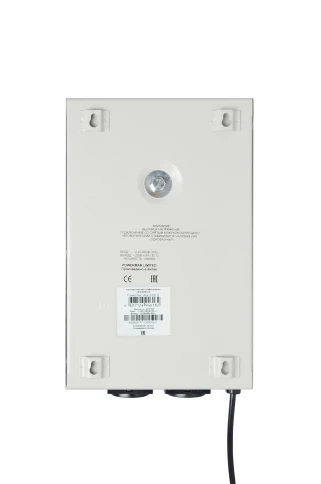 Стабилизатор POWERMAN AVS 2000S, ступенчатый регулятор, цифровые индикаторы уровней напряжения, 2000ВА, 140-260В, максимальный входной ток 15А, 2 евророзетки, IP-20, навесного исполнения, 310мм х 200мм х 68мм, 4,89 кг./ Stabilizer POWERMAN AVS 2000S, step фото 2