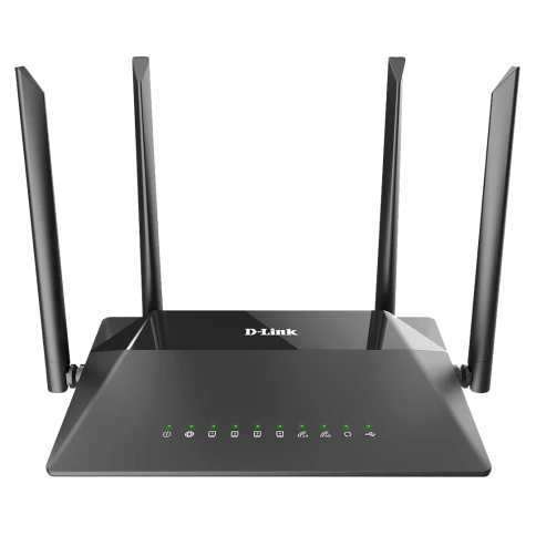 Маршрутизатор/ AC1300 Wi-Fi Router, 1000Base-T WAN, 4x1000Base-T LAN, 4x5dBi external... фото 1