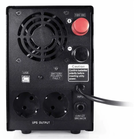 Источник бесперебойного питания/ Powercom UPS Infinity INF-500, black, 500VA/300Wt фото 7