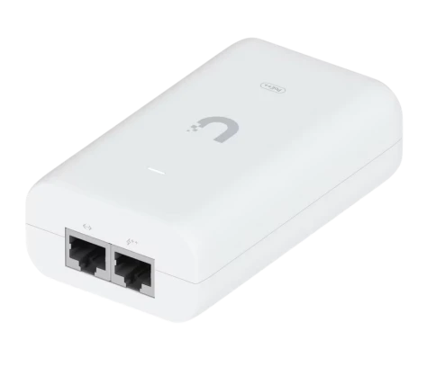 Инжектор/ Ubiquiti U-PoE++, 60W, 48V DC Gigabit PoE injector фото 1