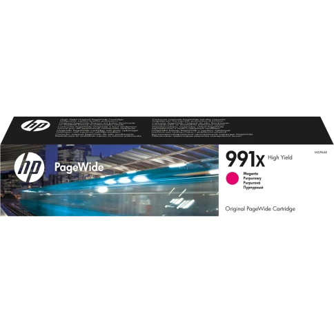 Картридж/ HP 991X High Yield Magenta Original PageWide Cartridge фото 1