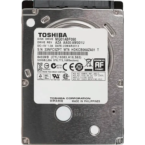 Toshiba MQ01ABF050 фото 1